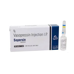 SOPERSIN - VASOPRESSIN INJECTION 20 UNITS/ML